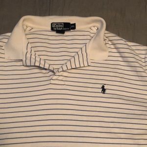 White striped Polo